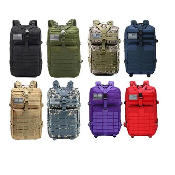 Waterproof Tactical Military Backpack Durable Outdoor Gear - Waterproof Tactical Military Backpack Durable Outdoor Gear - Image 2 of 4