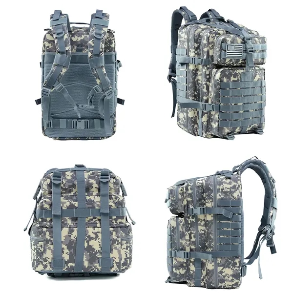 Waterproof Tactical Military Backpack Durable Outdoor Gear - Waterproof Tactical Military Backpack Durable Outdoor Gear - Image 3 of 4