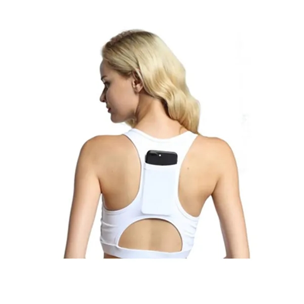 Performance Sports Bra With Hidden Back Pocket - Performance Sports Bra With Hidden Back Pocket - Image 6 of 6