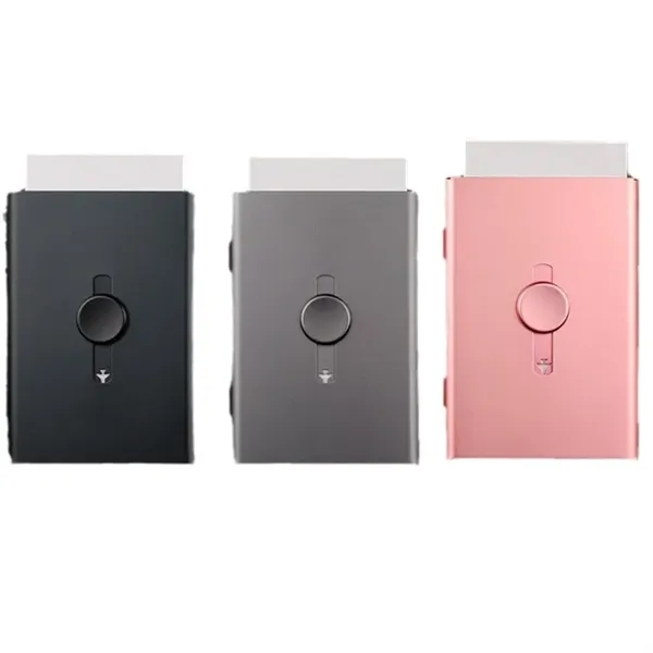 Hand-Push Automatic Business Card Holder - Hand-Push Automatic Business Card Holder - Image 1 of 2