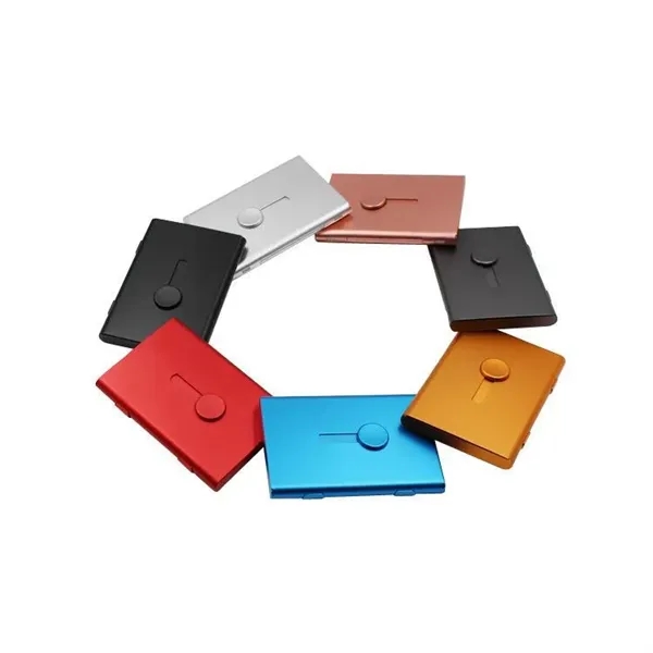 Hand-Push Automatic Business Card Holder - Hand-Push Automatic Business Card Holder - Image 2 of 2