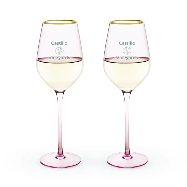 Twine Living® Rose Crystal White Wine Glass - Twine Living® Rose Crystal White Wine Glass - Image 0 of 7