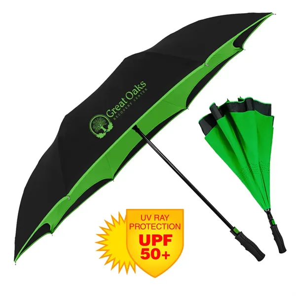 The Inversa Inverted Umbrella - Auto-Open, Reverse Closing - The Inversa Inverted Umbrella - Auto-Open, Reverse Closing - Image 0 of 26