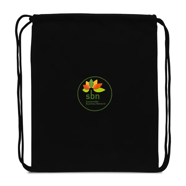 Impact AWARE™ Recycled Cotton Drawstring Backpack 145g - Impact AWARE™ Recycled Cotton Drawstring Backpack 145g - Image 1 of 7