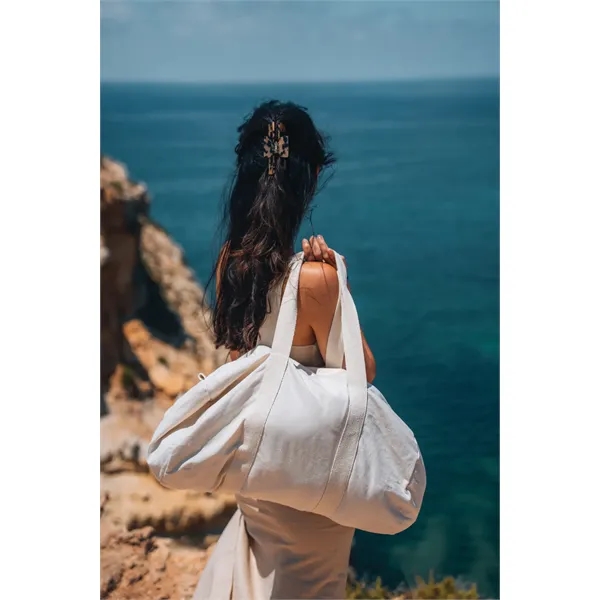 Impact Aware™ 285gsm rCanvas Duffel Bag Undyed - Impact Aware™ 285gsm rCanvas Duffel Bag Undyed - Image 11 of 12