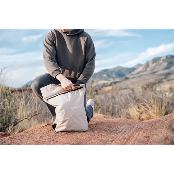 Dillon AWARE™ rPET Lightweight Foldable Backpack - Dillon AWARE™ rPET Lightweight Foldable Backpack - Image 7 of 19