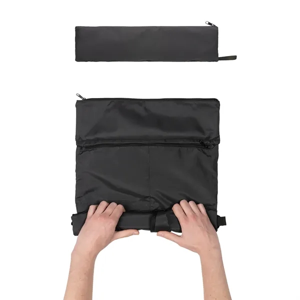 Dillon AWARE™ rPET Lightweight Foldable Backpack - Dillon AWARE™ rPET Lightweight Foldable Backpack - Image 19 of 19