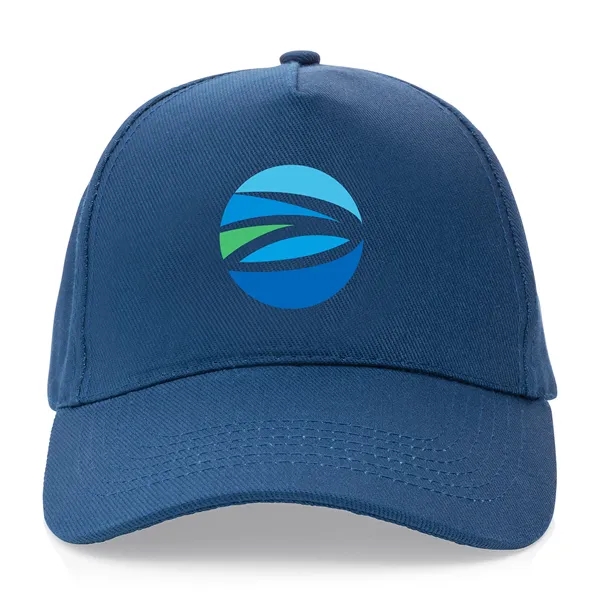 Impact 5 Panel 280gr Recycled Cotton Cap with AWARE™ - Impact 5 Panel 280gr Recycled Cotton Cap with AWARE™ - Image 1 of 21