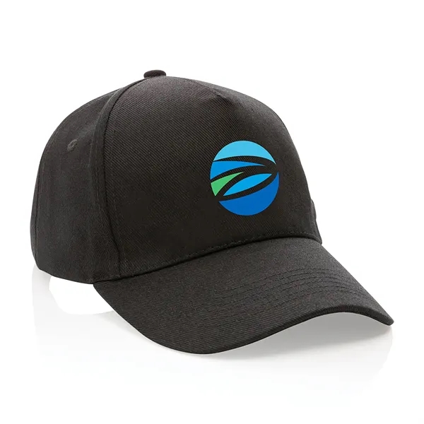 Impact 5 Panel 280gr Recycled Cotton Cap with AWARE™ - Impact 5 Panel 280gr Recycled Cotton Cap with AWARE™ - Image 7 of 21