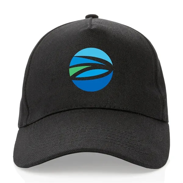 Impact 5 Panel 280gr Recycled Cotton Cap with AWARE™ - Impact 5 Panel 280gr Recycled Cotton Cap with AWARE™ - Image 8 of 21