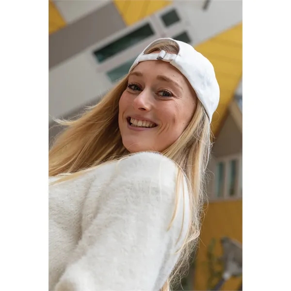 Impact 5 Panel 280gr Recycled Cotton Cap with AWARE™ - Impact 5 Panel 280gr Recycled Cotton Cap with AWARE™ - Image 19 of 21
