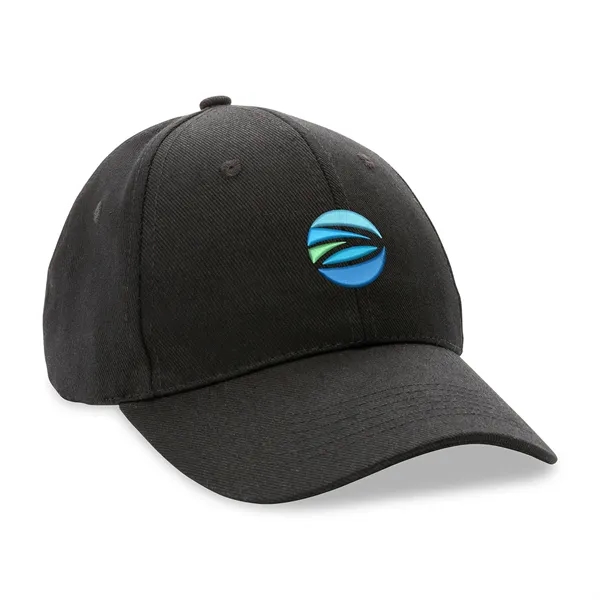 Impact 6 Panel 280gr Recycled Cotton Cap with AWARE™ - Impact 6 Panel 280gr Recycled Cotton Cap with AWARE™ - Image 0 of 25