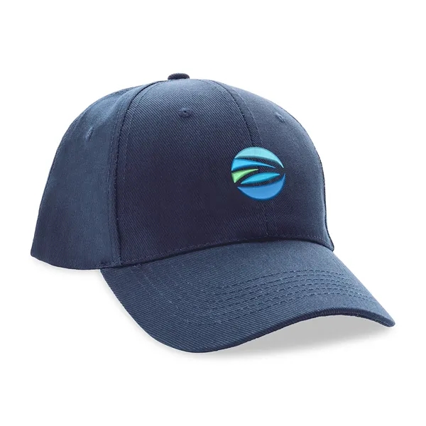 Impact 6 Panel 280gr Recycled Cotton Cap with AWARE™ - Impact 6 Panel 280gr Recycled Cotton Cap with AWARE™ - Image 6 of 25