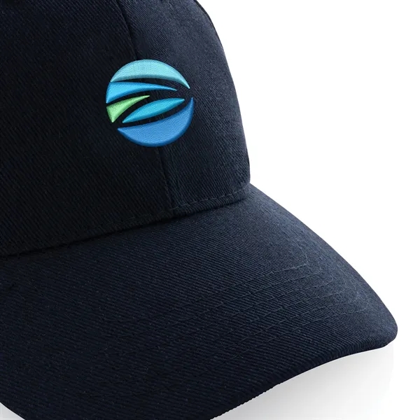 Impact 6 Panel 280gr Recycled Cotton Cap with AWARE™ - Impact 6 Panel 280gr Recycled Cotton Cap with AWARE™ - Image 12 of 25