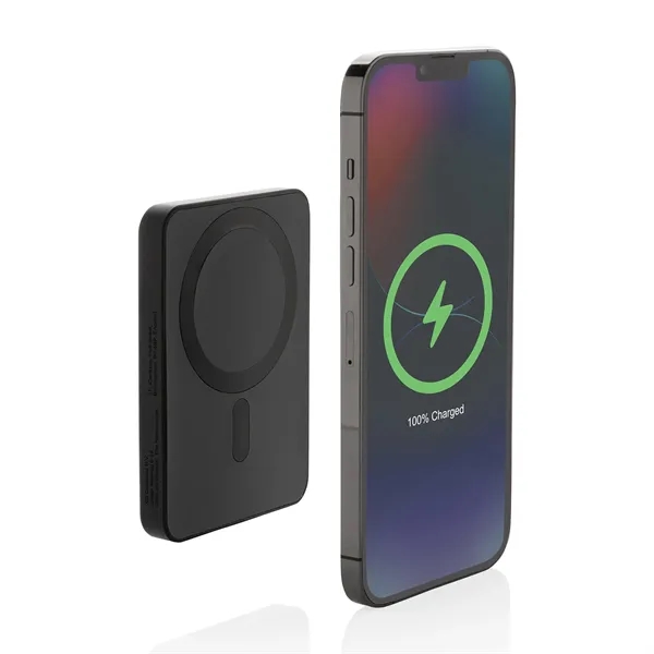 Magnetix RCS Recycled Plastic 5000 mAh Magnetic Powerbank - Magnetix RCS Recycled Plastic 5000 mAh Magnetic Powerbank - Image 2 of 6
