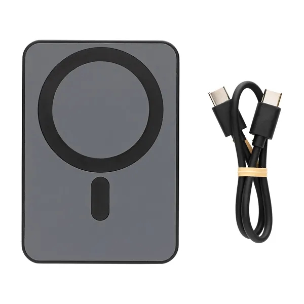 Magnetix RCS Recycled Plastic 5000 mAh Magnetic Powerbank - Magnetix RCS Recycled Plastic 5000 mAh Magnetic Powerbank - Image 5 of 6