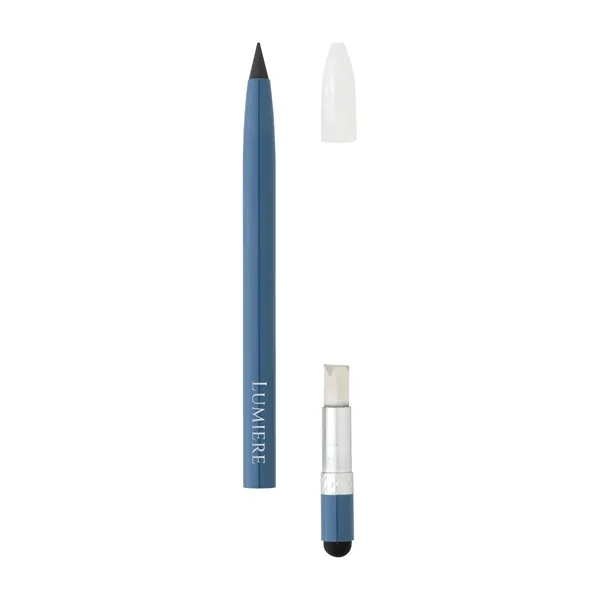 Aluminum Inkless Pen with Eraser - Aluminum Inkless Pen with Eraser - Image 4 of 10