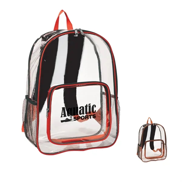Clear Backpack - Clear Backpack - Image 0 of 4