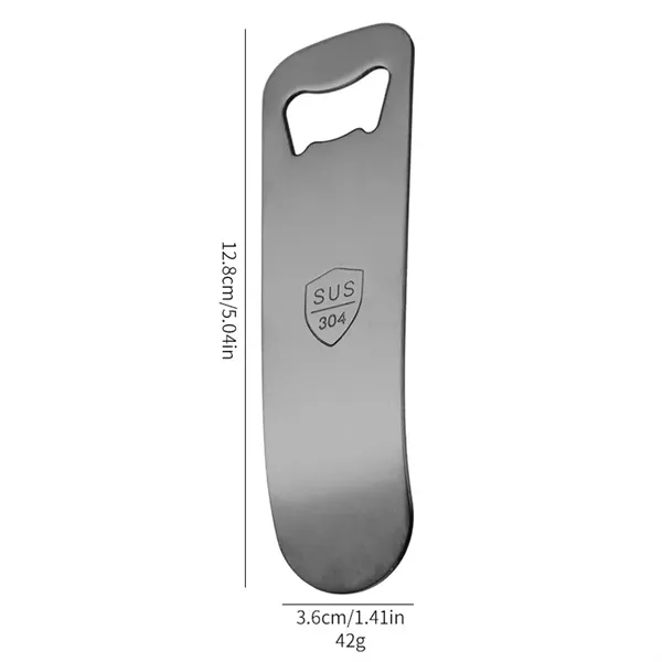 Stainless Steel Beer Bottle Opener - Stainless Steel Beer Bottle Opener - Image 5 of 5