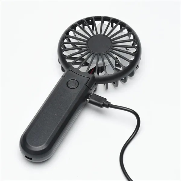 Handheld Rechargeable Folding Mini USB Fan - Handheld Rechargeable Folding Mini USB Fan - Image 1 of 5
