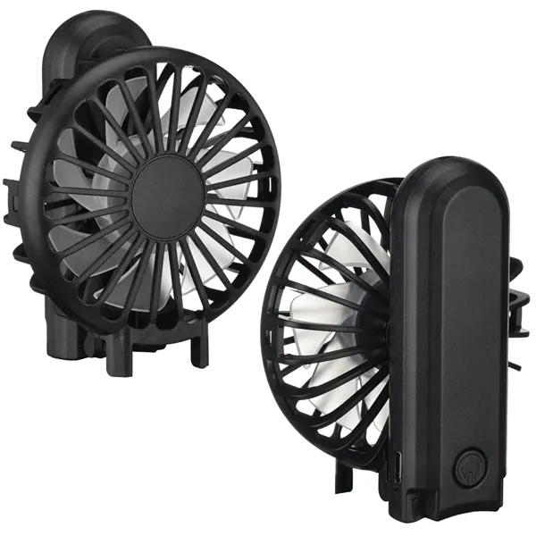 Handheld Rechargeable Folding Mini USB Fan - Handheld Rechargeable Folding Mini USB Fan - Image 2 of 5