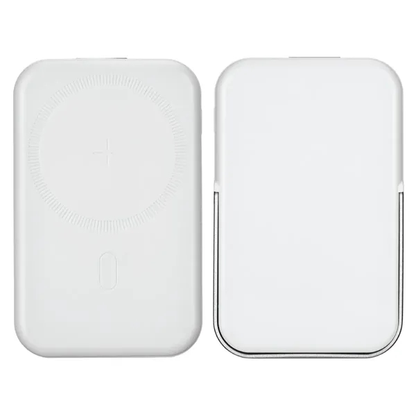 MagSafe Compatible 5000 mAh Magnetic Power Bank w/Stand - MagSafe Compatible 5000 mAh Magnetic Power Bank w/Stand - Image 2 of 4