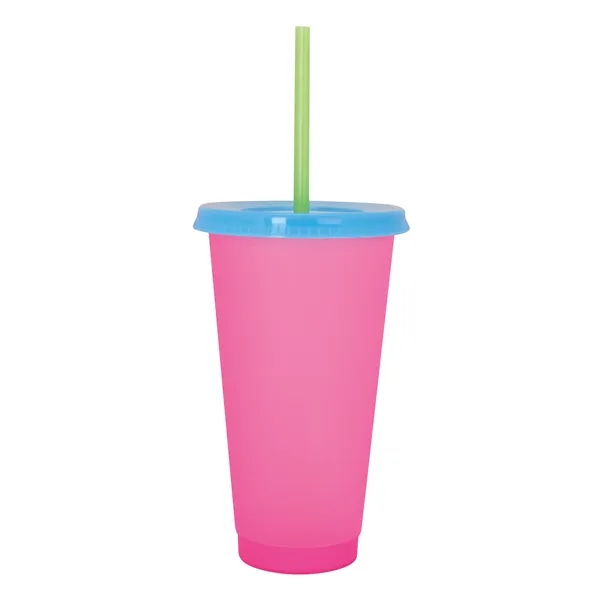 Ronnie Color Changing Tumbler - 24 oz. - Ronnie Color Changing Tumbler - 24 oz. - Image 8 of 9