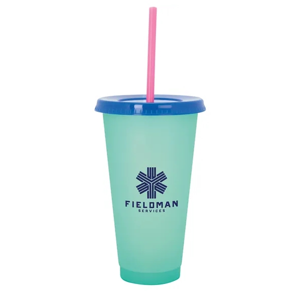 Ronnie Color Changing Tumbler - 24 oz. - Ronnie Color Changing Tumbler - 24 oz. - Image 9 of 9