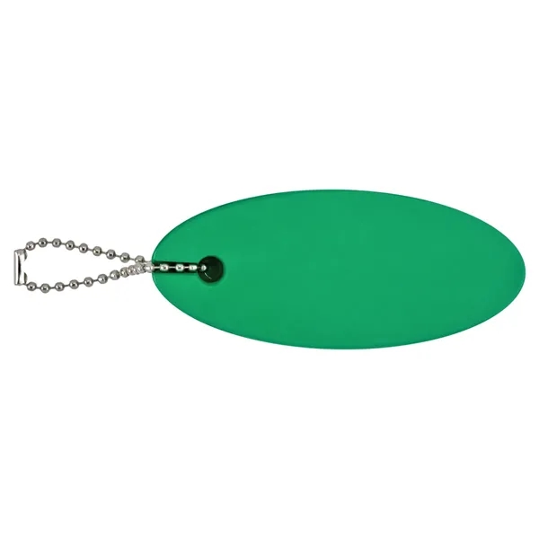 Oval Soft Floater Keychain - Oval Soft Floater Keychain - Image 4 of 8