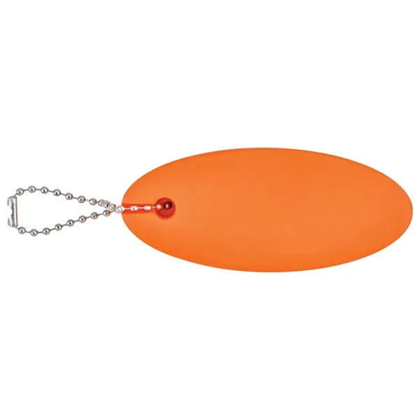 Oval Soft Floater Keychain - Oval Soft Floater Keychain - Image 5 of 8