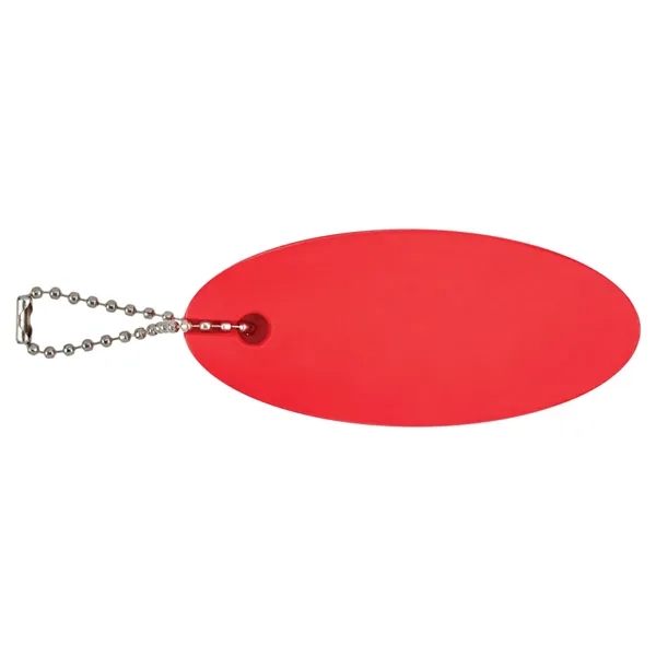 Oval Soft Floater Keychain - Oval Soft Floater Keychain - Image 6 of 8