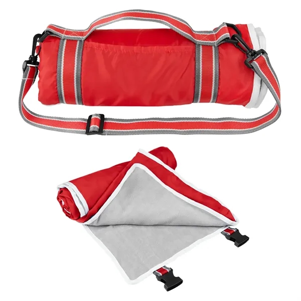 Riverside Roll-Up Blanket With Carrying Handle - Riverside Roll-Up Blanket With Carrying Handle - Image 4 of 15