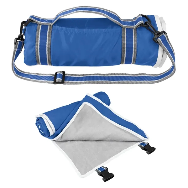 Riverside Roll-Up Blanket With Carrying Handle - Riverside Roll-Up Blanket With Carrying Handle - Image 5 of 15