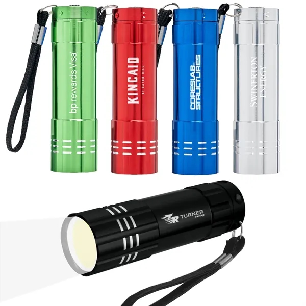 Spectre COB LED Aluminum Flashlight w/Strap - Spectre COB LED Aluminum Flashlight w/Strap - Image 0 of 6