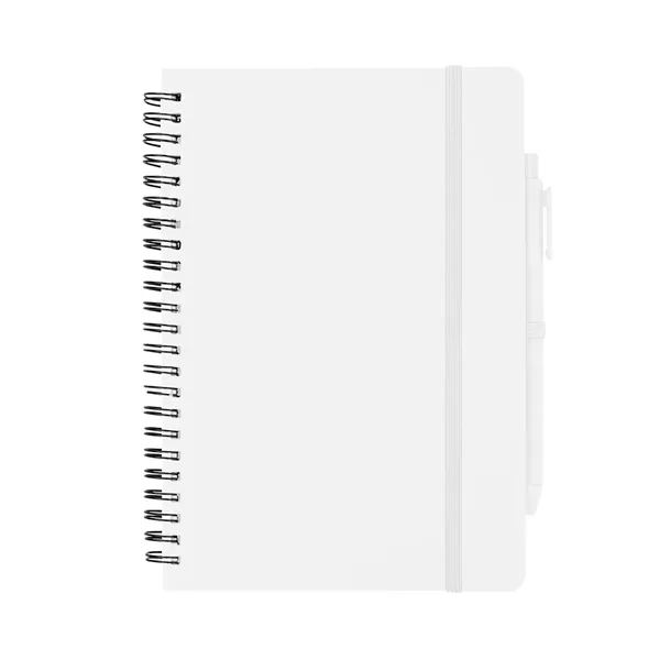 REPREVE® Recycled Spiral Notebook with Pen - REPREVE® Recycled Spiral Notebook with Pen - Image 12 of 12