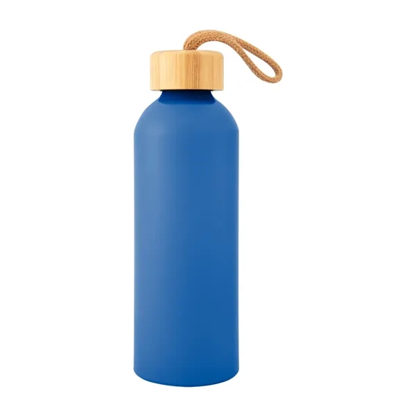 25 Oz. Blaire Recycled Aluminum Bottle With Bamboo Lid - 25 Oz. Blaire Recycled Aluminum Bottle With Bamboo Lid - Image 14 of 18