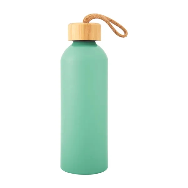 25 Oz. Blaire Recycled Aluminum Bottle With Bamboo Lid - 25 Oz. Blaire Recycled Aluminum Bottle With Bamboo Lid - Image 16 of 18