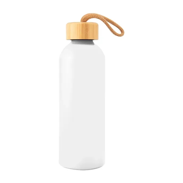 25 Oz. Blaire Recycled Aluminum Bottle With Bamboo Lid - 25 Oz. Blaire Recycled Aluminum Bottle With Bamboo Lid - Image 18 of 18