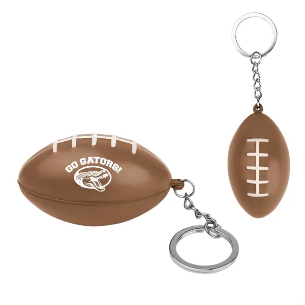 Football Stress Reliever Keychain - Football Stress Reliever Keychain - Image 0 of 1