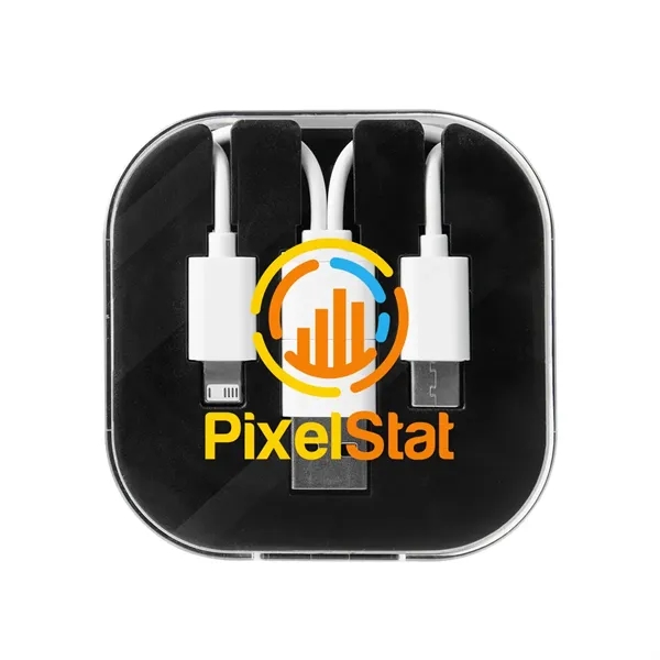 3-In-1 Charging Cable With Phone Stand 2.0 - 3-In-1 Charging Cable With Phone Stand 2.0 - Image 0 of 9
