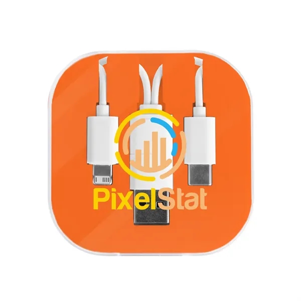 3-In-1 Charging Cable With Phone Stand 2.0 - 3-In-1 Charging Cable With Phone Stand 2.0 - Image 2 of 9