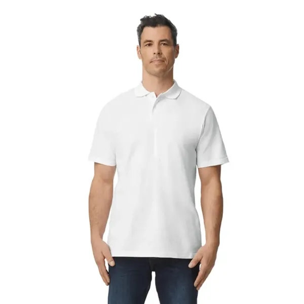 Gildan Men's Softstyle Double Pique Polo - Gildan Men's Softstyle Double Pique Polo - Image 0 of 13