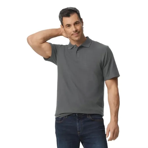 Gildan Men's Softstyle Double Pique Polo - Gildan Men's Softstyle Double Pique Polo - Image 3 of 13