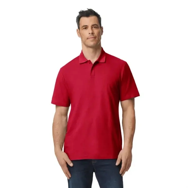 Gildan Men's Softstyle Double Pique Polo - Gildan Men's Softstyle Double Pique Polo - Image 4 of 13