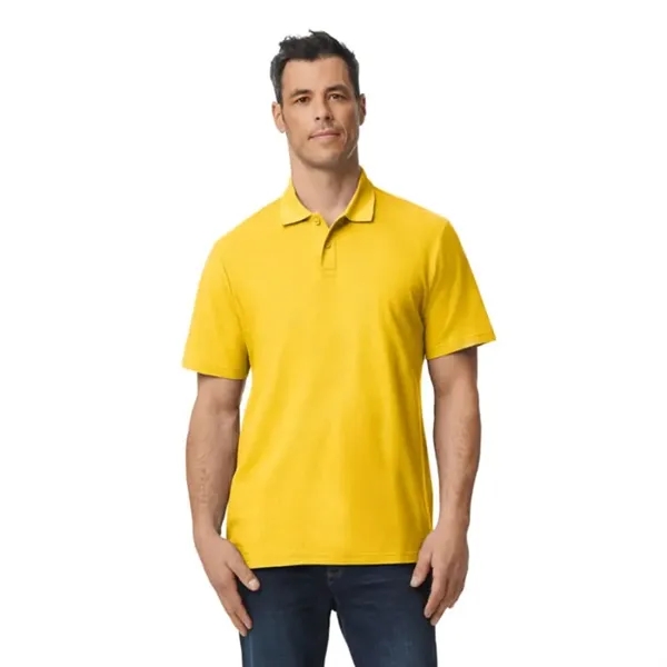 Gildan Men's Softstyle Double Pique Polo - Gildan Men's Softstyle Double Pique Polo - Image 5 of 13
