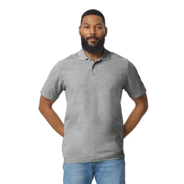 Gildan Men's Softstyle Double Pique Polo - Gildan Men's Softstyle Double Pique Polo - Image 11 of 13