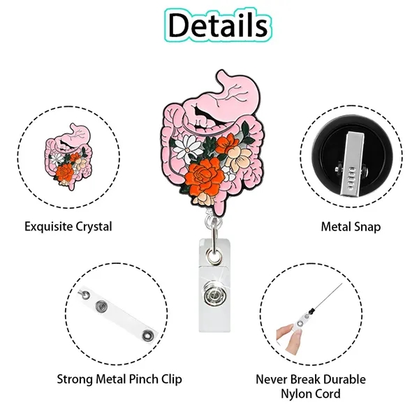 Customized Metal Acrylic Clip Badge Scroll - Customized Metal Acrylic Clip Badge Scroll - Image 2 of 5