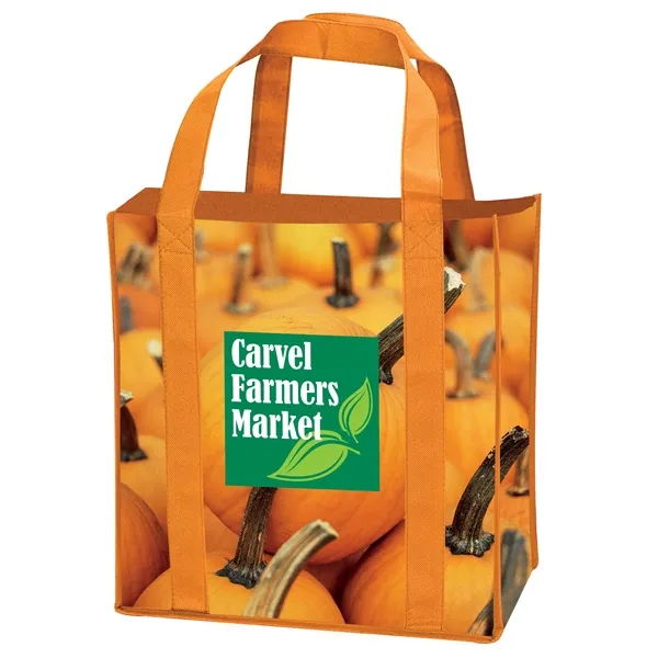 Universal Source® Laminated Non-Woven Grocery Tote - Universal Source® Laminated Non-Woven Grocery Tote - Image 5 of 6