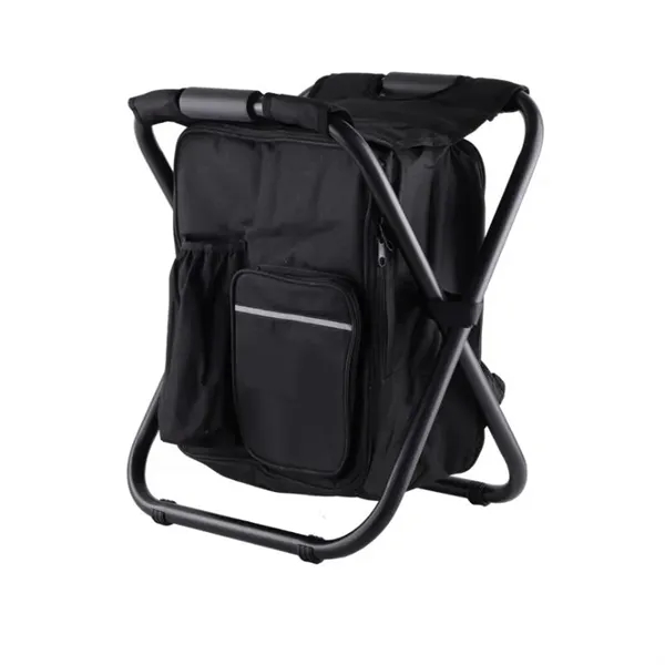 Outdoor Foldable Stool Chair with Cooler Bag  2 in 1 - Outdoor Foldable Stool Chair with Cooler Bag  2 in 1 - Image 5 of 10