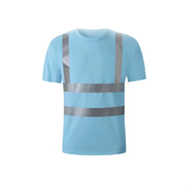 Reflective Workwear Crew Neck Tee - Reflective Workwear Crew Neck Tee - Image 4 of 8